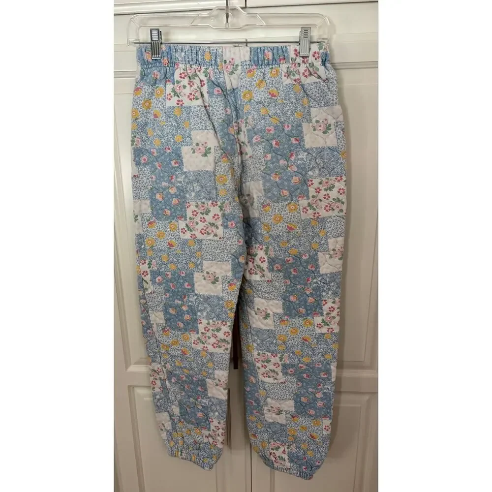 Teddy Fresh Patchwork Sweatpants SZ Small